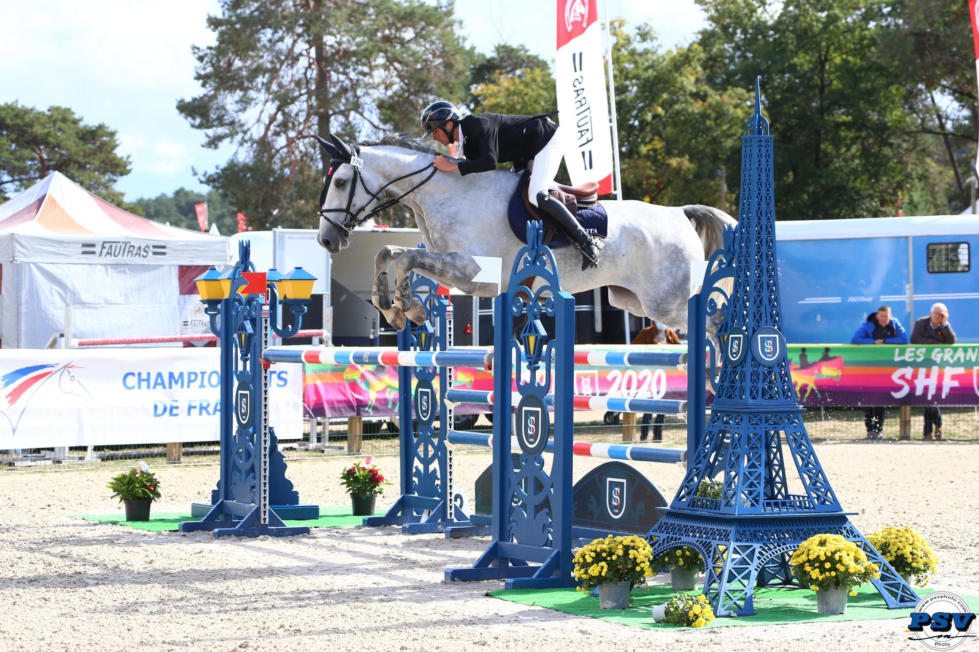 FONTAINEBLEAU : l'élevage sport de Bourgogne Franche Comté s'illustre par ses résultats en CSO