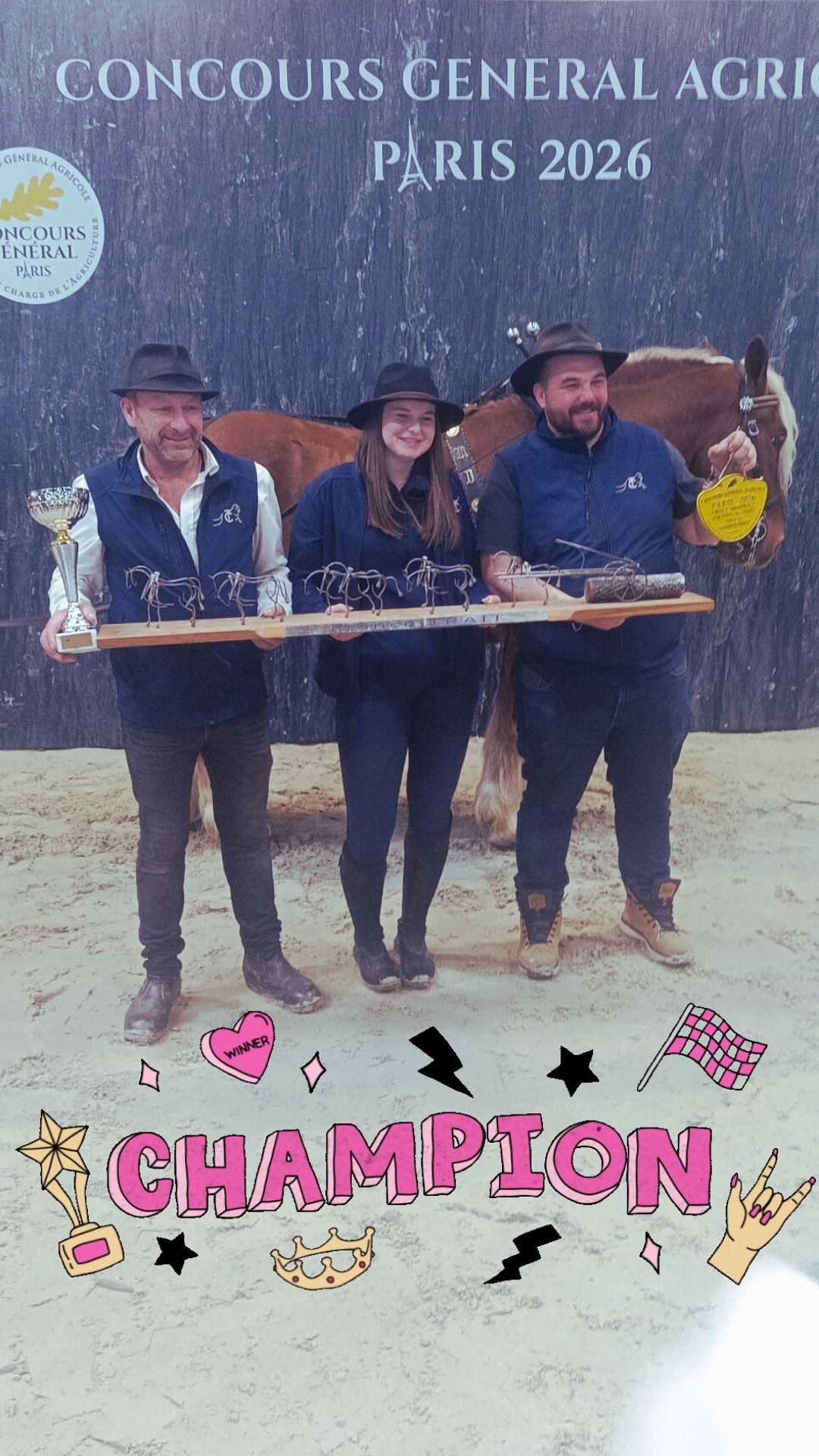 Les Comtois remportent le Trophée des Races du SIA 2026