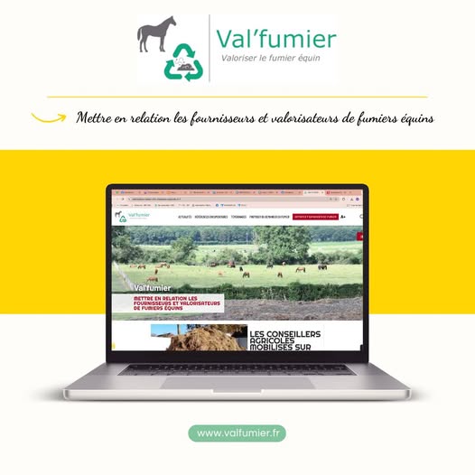 VAL FUMIER : la plateforme de mise en relation producteurs/valorisateurs de fumier équin