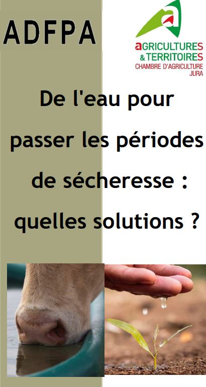 Face aux périodes de sécheresse : quels besoins en eau et quelles solutions pour mon système ? (39)