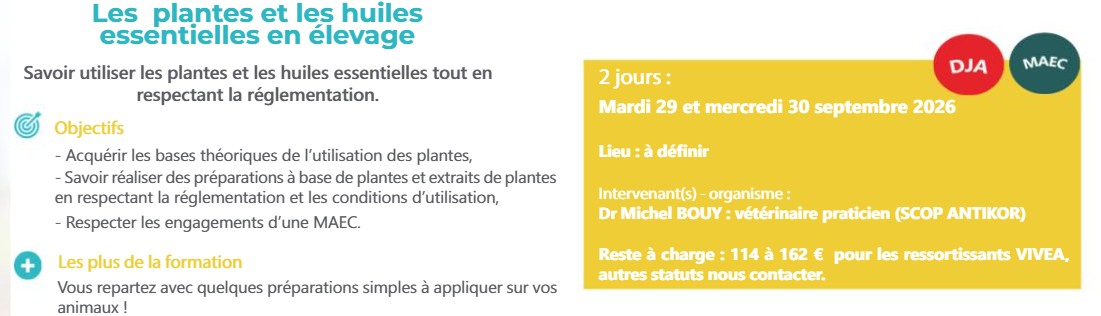 Les plantes et les huiles essentielles en élevage (58)