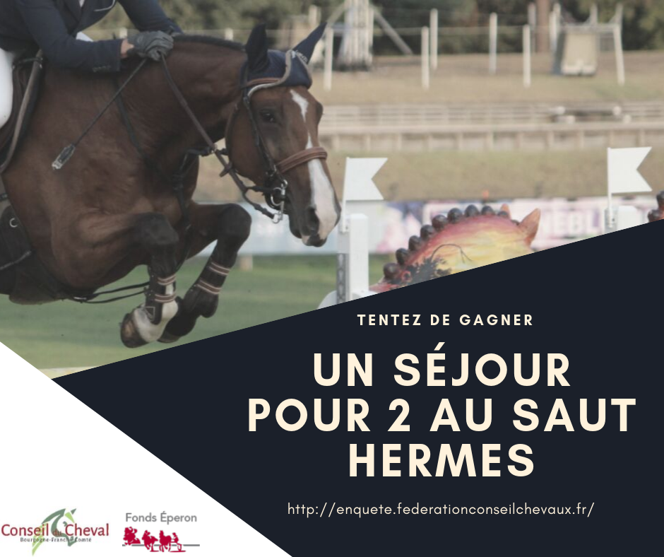 Tentez de gagner un séjour au Saut Hermès en répondant à l'OER