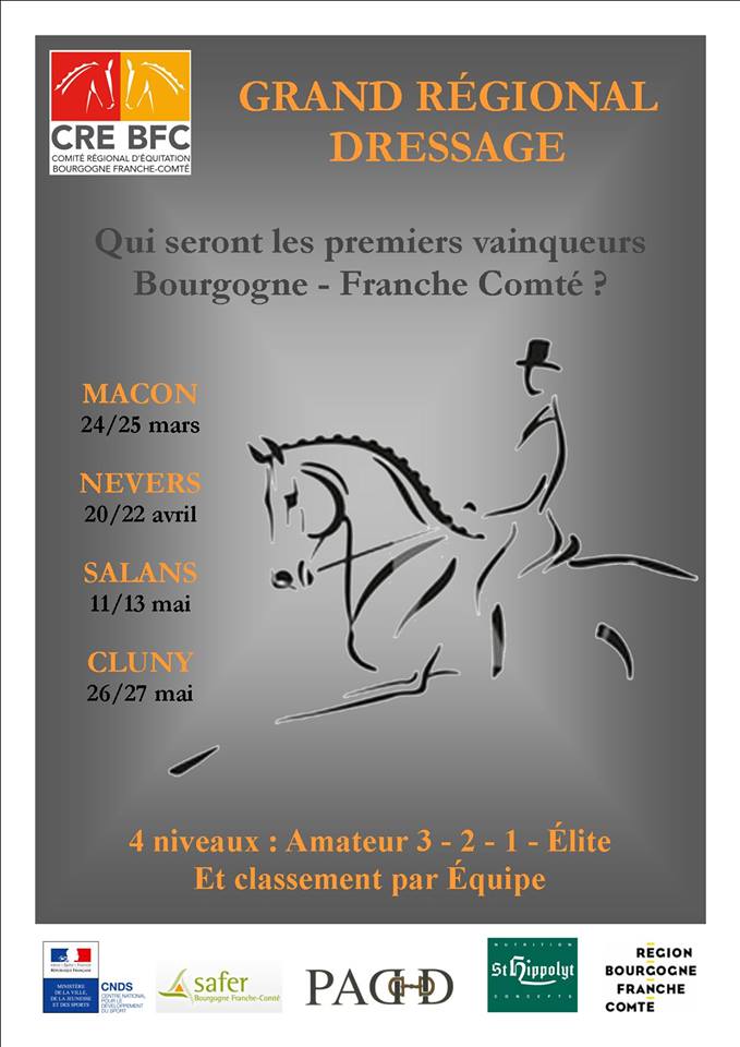 Grand Régional Bourgogne Franche-Comté - Dressage