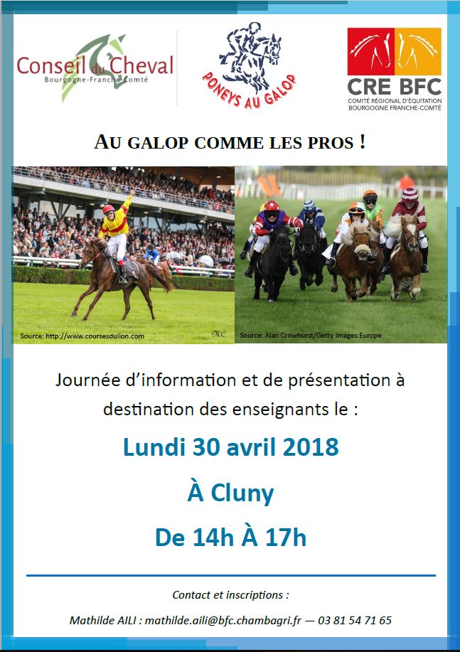 Au galop comme les pros !